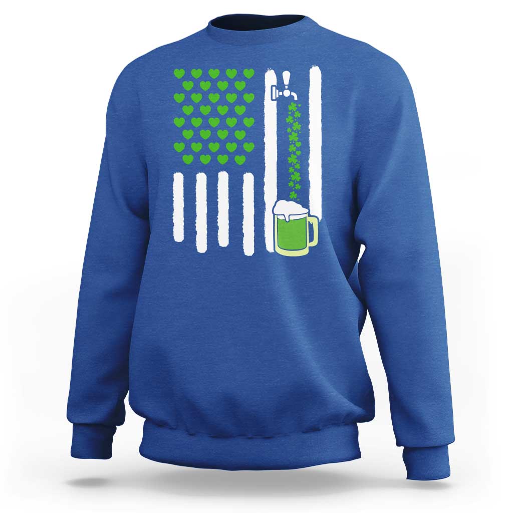 St Patricks Day Irish American Pride Gift Sweatshirt