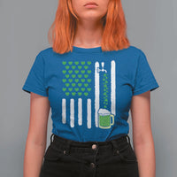 St Patricks Day Irish American Pride Gift T Shirt For Women
