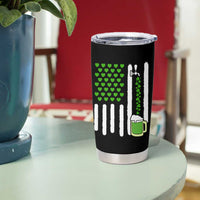 St Patricks Day Irish American Pride Gift Tumbler Cup
