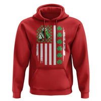 Irish Patriotic USA Flag With Shamrocks Gift Hoodie