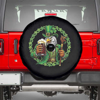 Irish Patriotic Eagle Leprechaun Spare Tire Cover St Patricks Day Gift