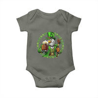 Irish Patriotic Eagle Leprechaun Baby Onesie St Patricks Day Gift
