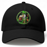 Irish Patriotic Eagle Leprechaun Baseball Cap St Patricks Day Gift