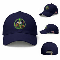 Irish Patriotic Eagle Leprechaun Baseball Cap St Patricks Day Gift