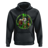 Irish Patriotic Eagle Leprechaun Hoodie St Patricks Day Gift