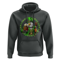 Irish Patriotic Eagle Leprechaun Hoodie St Patricks Day Gift