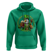 Irish Patriotic Eagle Leprechaun Hoodie St Patricks Day Gift