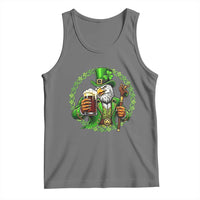 Irish Patriotic Eagle Leprechaun Tank Top St Patricks Day Gift
