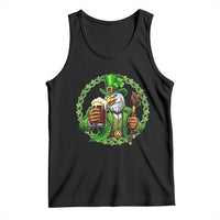 Irish Patriotic Eagle Leprechaun Tank Top St Patricks Day Gift