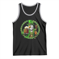 Irish Patriotic Eagle Leprechaun Tank Top St Patricks Day Gift
