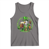 Irish Patriotic Eagle Leprechaun Tank Top St Patricks Day Gift