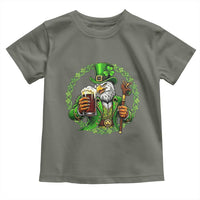 Irish Patriotic Eagle Leprechaun Toddler T Shirt St Patricks Day Gift