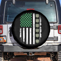 Vintage Shamrock Lucky Darts Spare Tire Cover St Patricks Day Gift