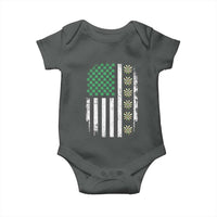 Vintage Shamrock Lucky Darts Baby Onesie St Patricks Day Gift