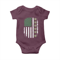 Vintage Shamrock Lucky Darts Baby Onesie St Patricks Day Gift