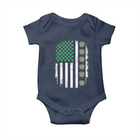Vintage Shamrock Lucky Darts Baby Onesie St Patricks Day Gift