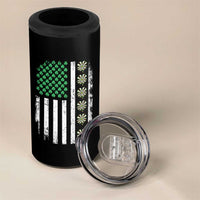 Vintage Shamrock Lucky Darts 4 in 1 Can Cooler Tumbler St Patricks Day Gift