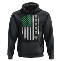 Vintage Shamrock Lucky Darts Hoodie St Patricks Day Gift