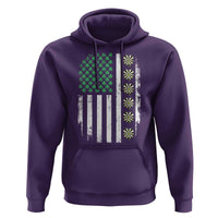Vintage Shamrock Lucky Darts Hoodie St Patricks Day Gift