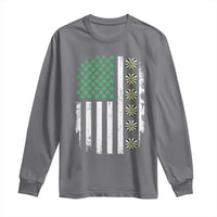 Vintage Shamrock Lucky Darts Long Sleeve Shirt St Patricks Day Gift