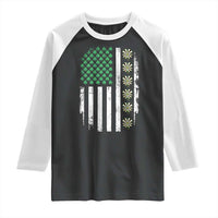 Vintage Shamrock Lucky Darts Raglan Shirt St Patricks Day Gift