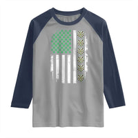 Vintage Shamrock Lucky Darts Raglan Shirt St Patricks Day Gift