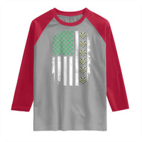 Vintage Shamrock Lucky Darts Raglan Shirt St Patricks Day Gift