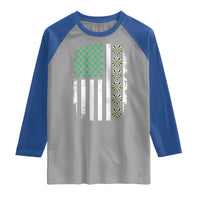 Vintage Shamrock Lucky Darts Raglan Shirt St Patricks Day Gift