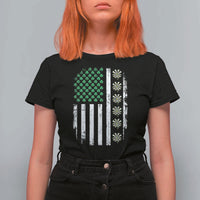 Vintage Shamrock Lucky Darts T Shirt For Women St Patricks Day Gift