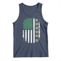 Vintage Shamrock Lucky Darts Tank Top St Patricks Day Gift