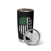 Vintage Shamrock Lucky Darts Tumbler Cup St Patricks Day Gift