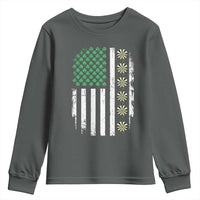 Vintage Shamrock Lucky Darts Youth Sweatshirt St Patricks Day Gift