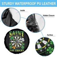 Funny Darts St Patricks Day Gift Spare Tire Cover Saint Hat Tricks