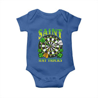 Funny Darts St Patricks Day Gift Baby Onesie Saint Hat Tricks