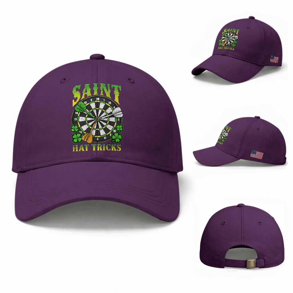 Funny Darts St Patricks Day Gift Baseball Cap Saint Hat Tricks