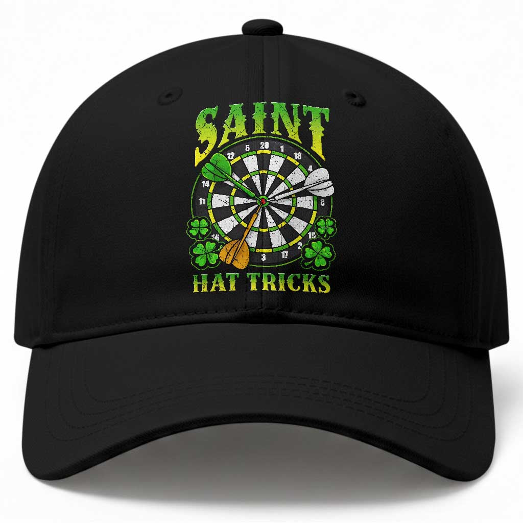 Funny Darts St Patricks Day Gift Baseball Cap Saint Hat Tricks