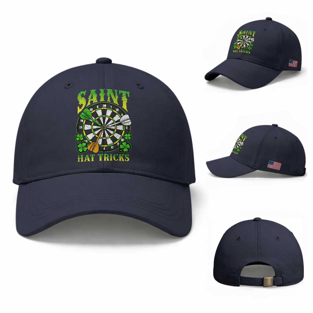 Funny Darts St Patricks Day Gift Baseball Cap Saint Hat Tricks