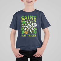 Funny Darts St Patricks Day Gift T Shirt For Kid Saint Hat Tricks