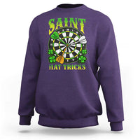 Funny Darts St Patricks Day Gift Sweatshirt Saint Hat Tricks