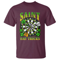 Funny Darts St Patricks Day Gift T Shirt Saint Hat Tricks