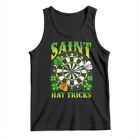 Funny Darts St Patricks Day Gift Tank Top Saint Hat Tricks