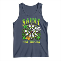 Funny Darts St Patricks Day Gift Tank Top Saint Hat Tricks