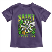Funny Darts St Patricks Day Gift Toddler T Shirt Saint Hat Tricks