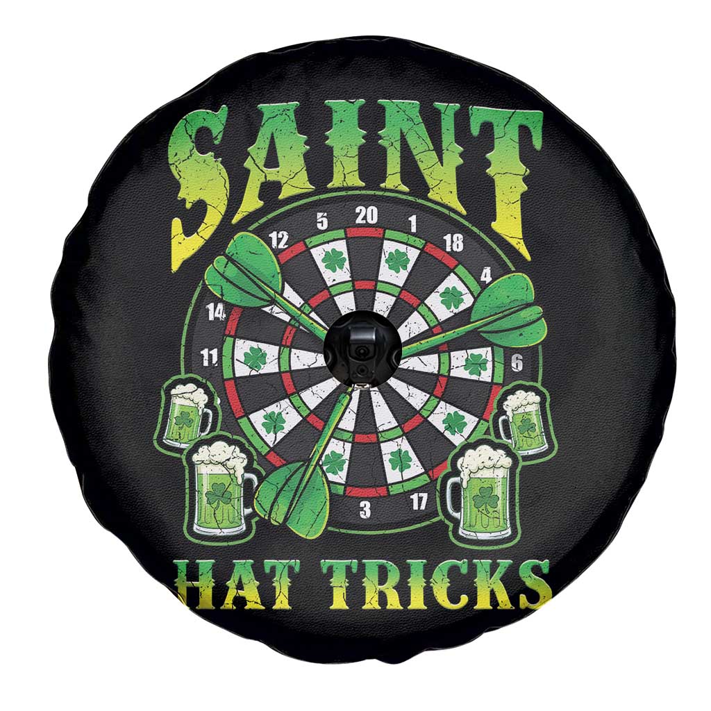 Saint Hat Tricks St Patricks Day Spare Tire Cover Darts Player Gift