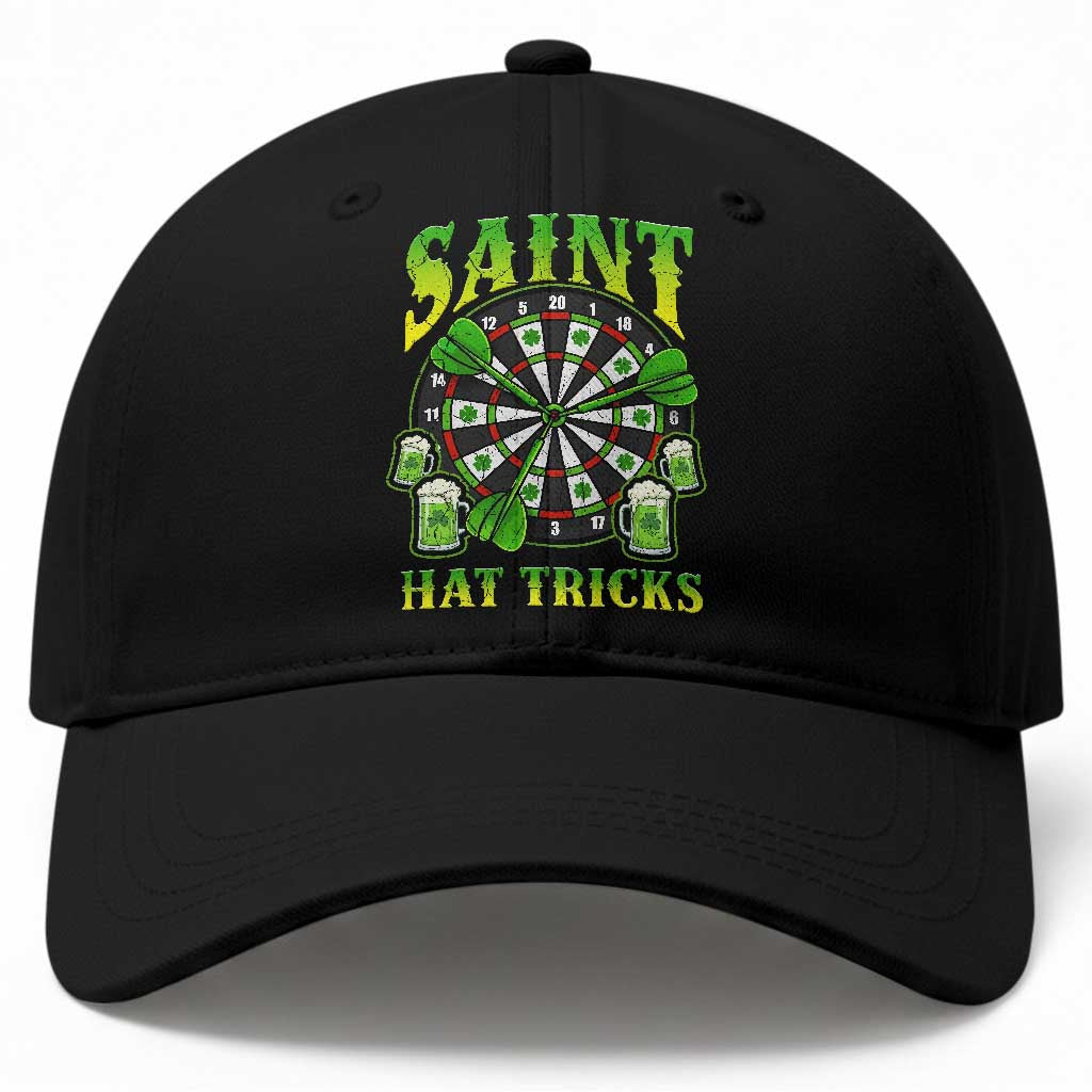 Saint Hat Tricks St Patricks Day Baseball Cap Darts Player Gift