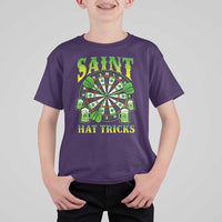 Saint Hat Tricks St Patricks Day T Shirt For Kid Darts Player Gift