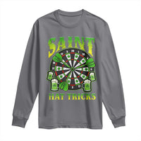 Saint Hat Tricks St Patricks Day Long Sleeve Shirt Darts Player Gift