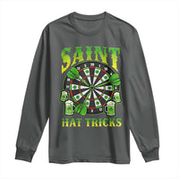 Saint Hat Tricks St Patricks Day Long Sleeve Shirt Darts Player Gift