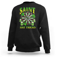 Saint Hat Tricks St Patricks Day Sweatshirt Darts Player Gift