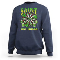 Saint Hat Tricks St Patricks Day Sweatshirt Darts Player Gift
